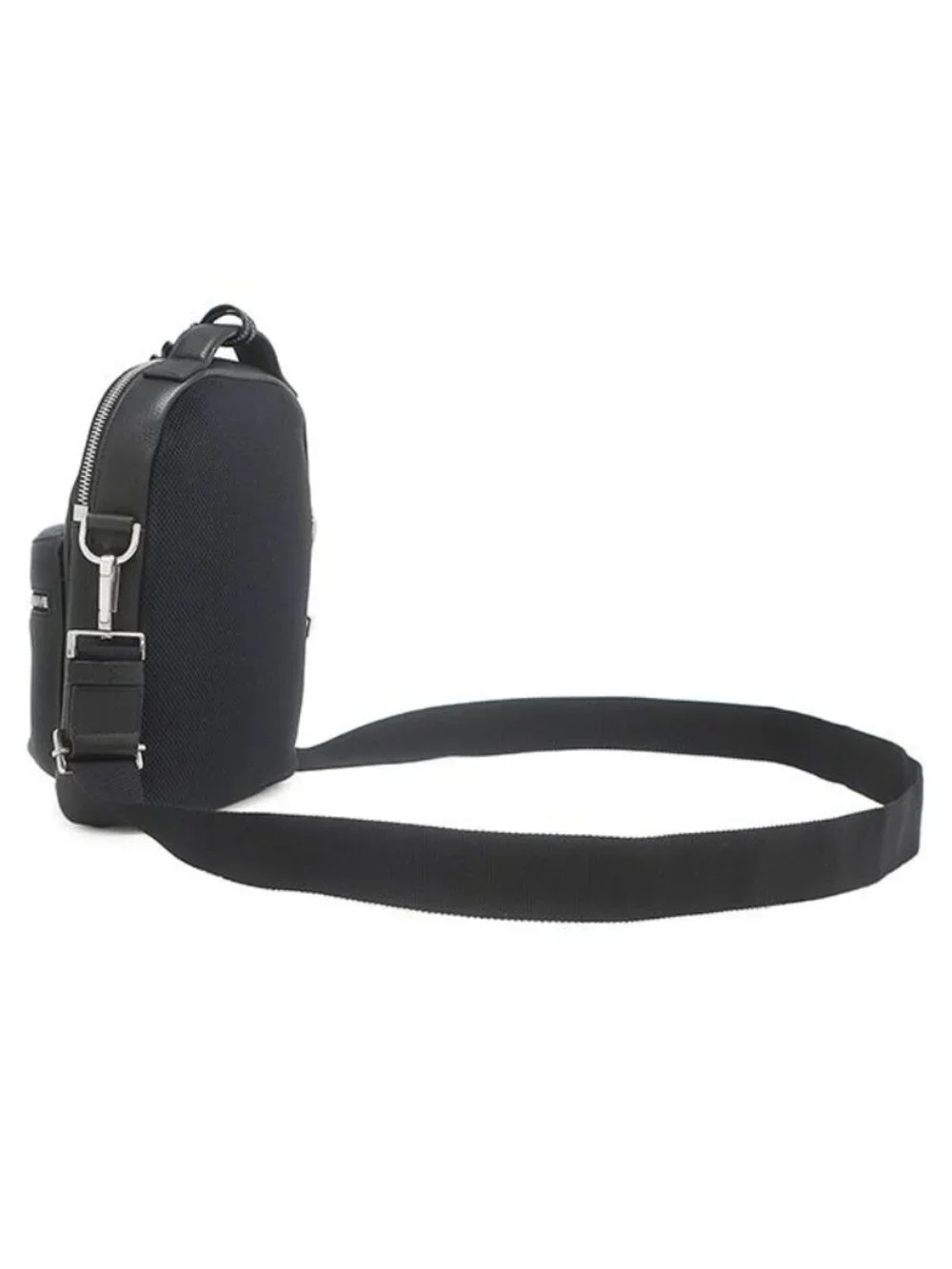 Dior 2-Way Atelier Shoulder Bag Calf Black Silver
